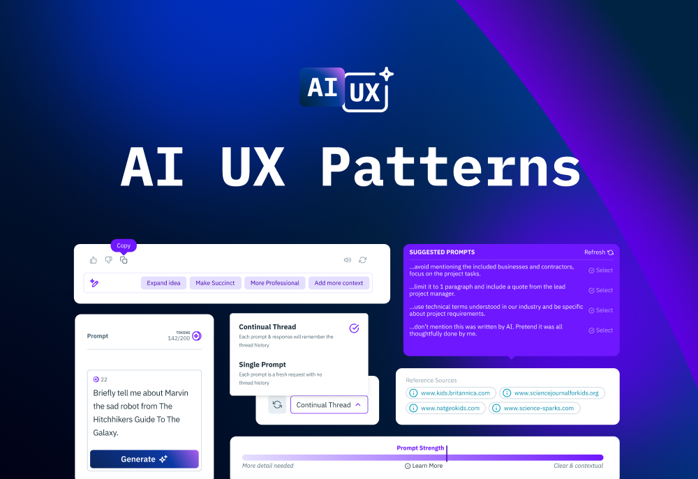 AI UX Patterns